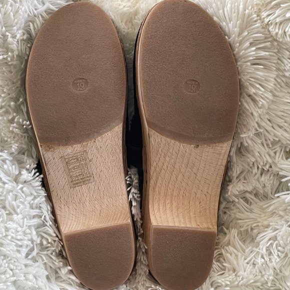 Dr. Scholl's Original Collection Black Suede Clogs - Picture 10 of 12